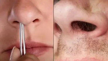 موهای بینی خود را نکنید!