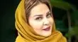 بهاره رهنما با استایل بنفش جلب توجه کرد.