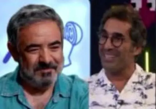 پس گردنی ابوالفضل پورعرب به هادی کاظمی که باعث درخشش او در یکی از کارها شد!/ویدیو 