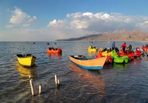 تصویری امیدوار کننده از افزایش آب دریاچه ارومیه در اسفند ۱۴۰۲+ عکس