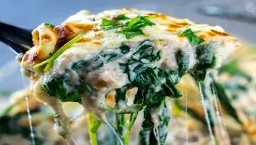 گراتن اسفناج با پنیر؛غذای ساده ای که طعم آن غافلگیرتان می کند