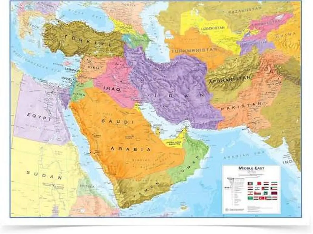 چرا ایران روی نقشه کوچک دیده می‌شود؟ حقیقتی که خیلی‌ها نمی‌دانند+فیلم