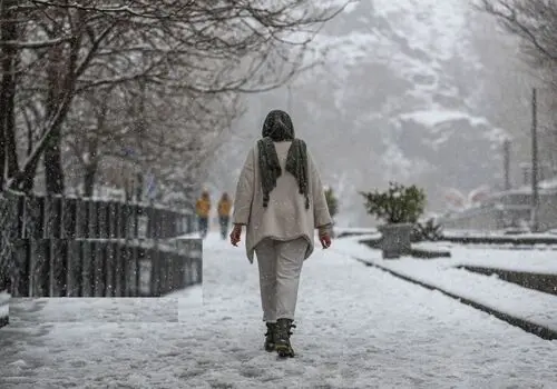 نمایی بی نظیر از حال و هوای قله توچال+ تصاویر