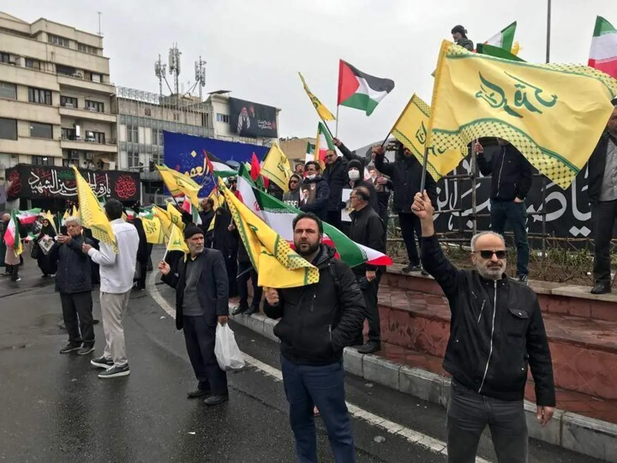 آغاز راهپیمایی روز قدس همزمان با انفجارهای متعدد در تهران