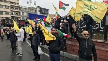 آغاز راهپیمایی روز قدس همزمان با انفجارهای متعدد در تهران