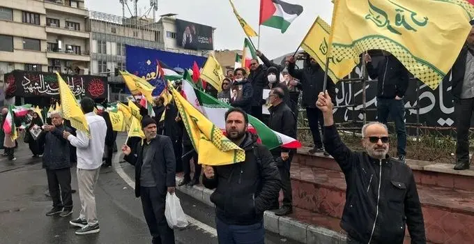 آغاز راهپیمایی روز قدس همزمان با انفجارهای متعدد در تهران