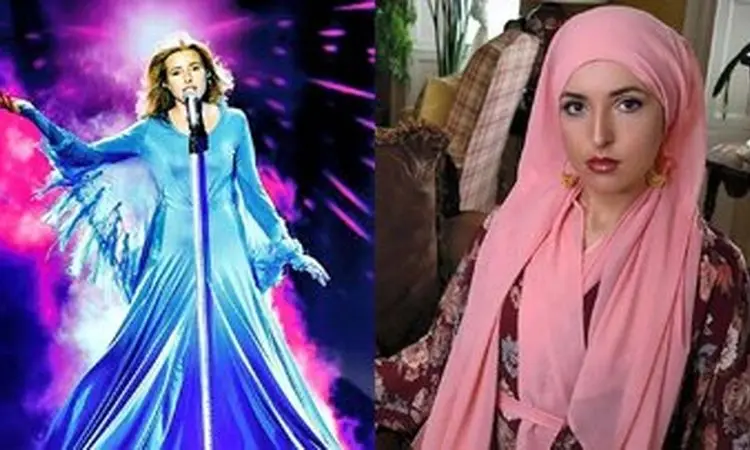 قرآن خواندن جنیفر خواننده‌ی آمریکایی در پخش زنده + فیلم