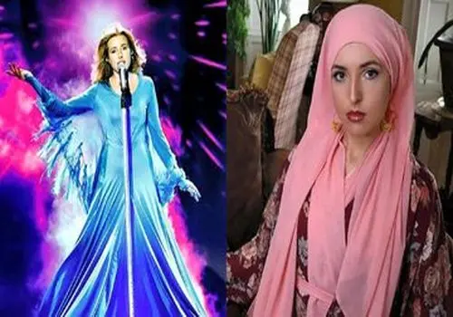 قرآن خواندن جنیفر خواننده‌ی آمریکایی در پخش زنده + فیلم