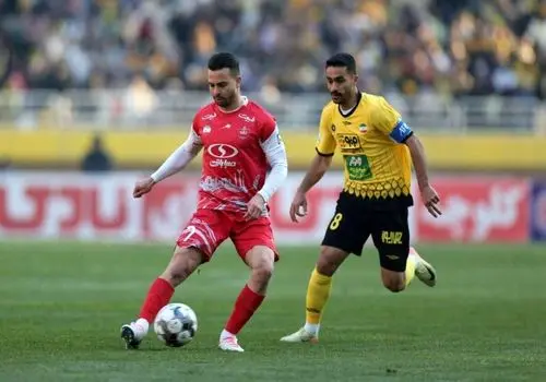 گل اول سپاهان به پرسپولیس + فیلم