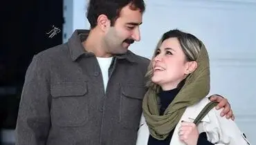 آغوش شیدا خلیق و همسرش روی صحنه تئاتر خبرساز شد + فیلم