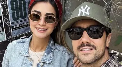 قاب عاشقانه شاهرخ استخری و سپیده بزمی پور در سالگرد ازدواجشان!