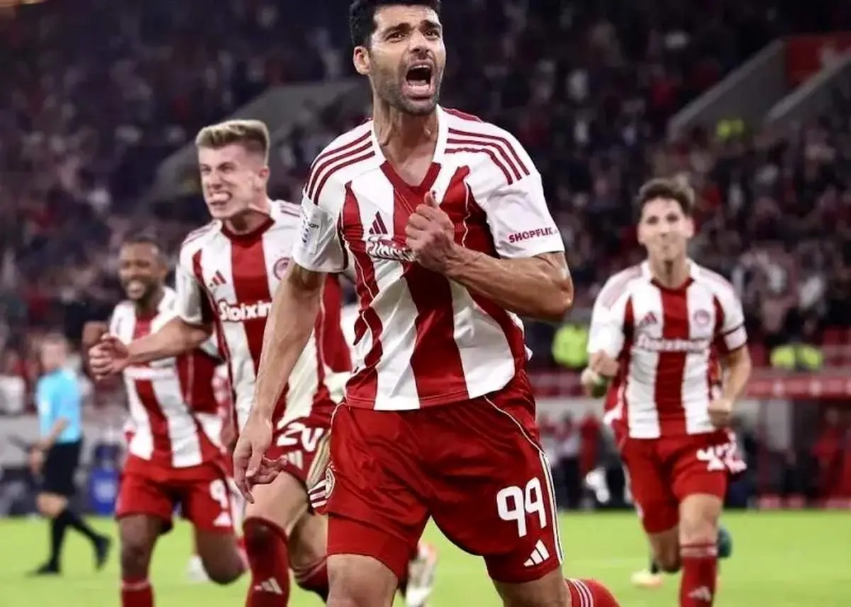 خوشحالی طارمی در المپیاکوس قاب شد + عکس