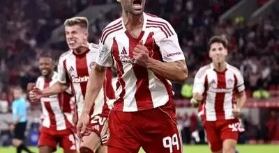 خوشحالی طارمی در المپیاکوس قاب شد + عکس