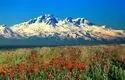 یخ‌زدگی کامل قله سبلان در آخرین روزهای تابستان + عکس