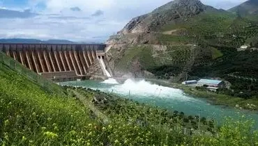 رکورد تازه ذخیره آب در سد منجیل؛ رشد قابل توجه در یک سال