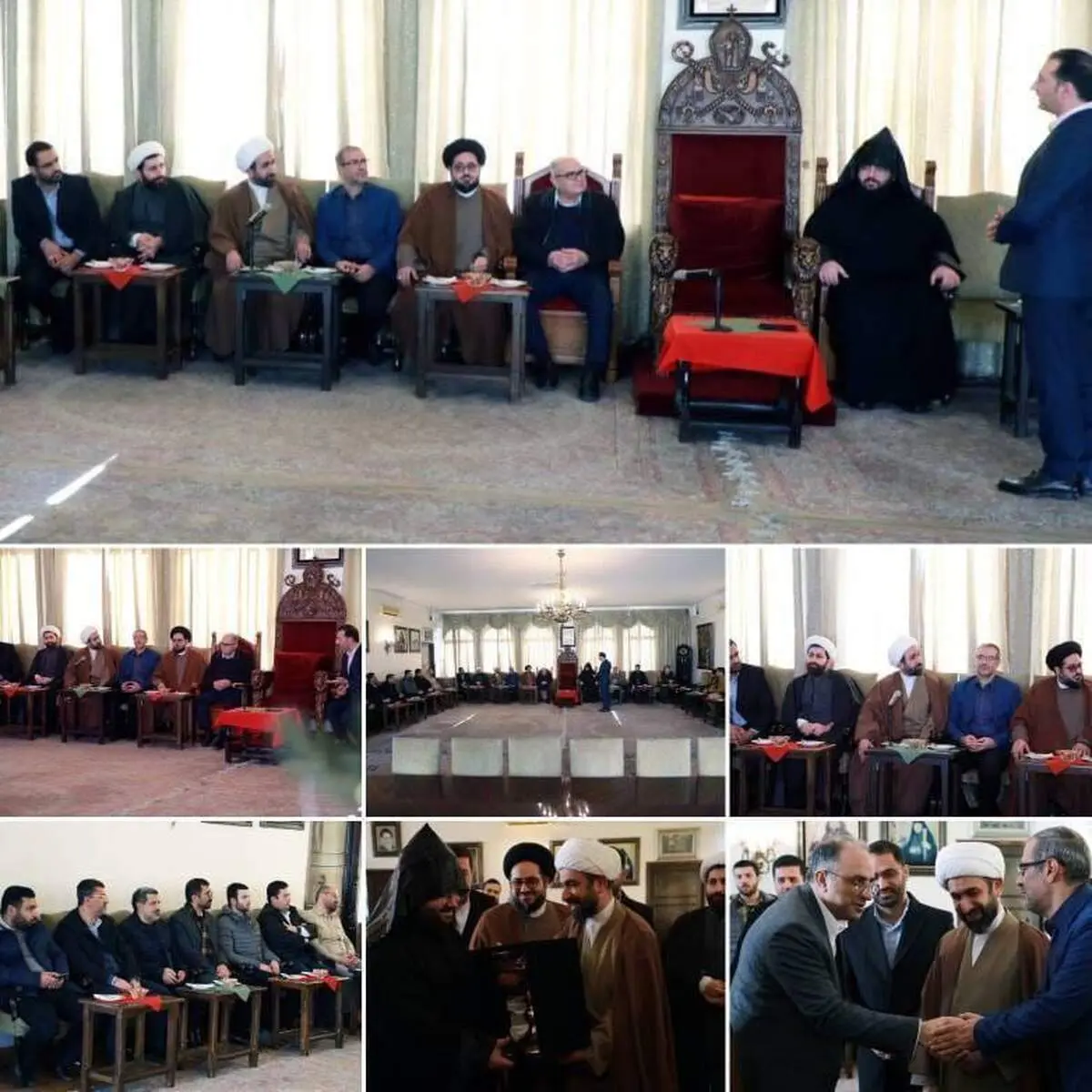  دیدار شهردار منطقه۶ با بزرگان و نمایندگان مسیحیان ارامنه

