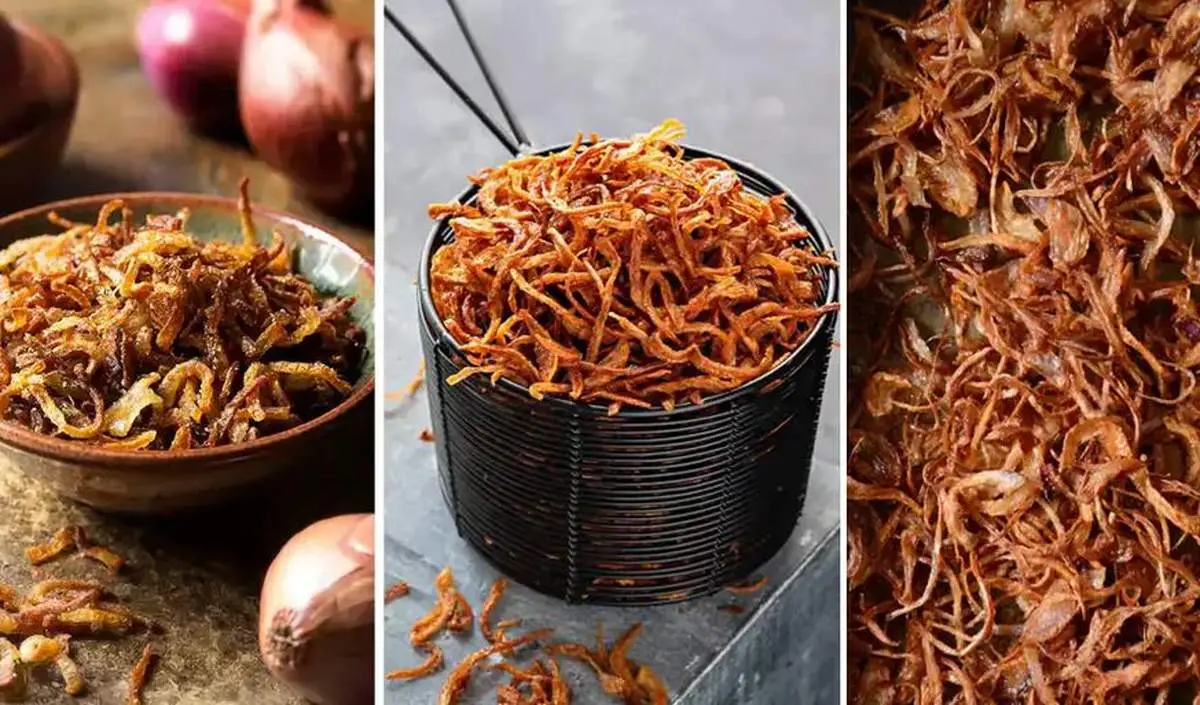 طرز تهیه پیاز داغ کاراملی خوشمزه و ساده