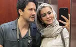 سلفی عاشقانه سپیده بزمی پور و شاهرخ استخری+عکس جدید