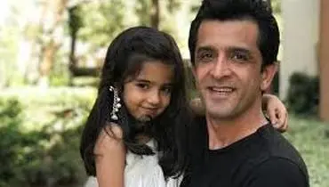 مجید یاسر و دخترش آریسا در گذر زمان؛ تصویری تازه از رابطه صمیمی پدر و دختر+عکس