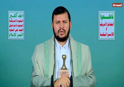 رهبر انصارالله پیروزی ایران بر اسرائیل را تبریک گفت