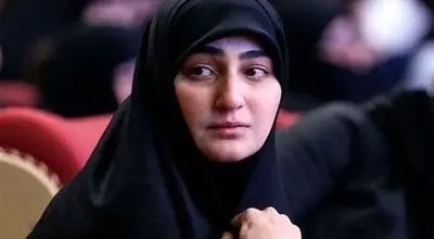 زینب سلیمانی در مراسم محرم شهر دیده شد+ تصاویر