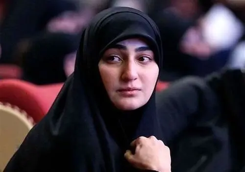 زینب سلیمانی در مراسم محرم شهر دیده شد+ تصاویر