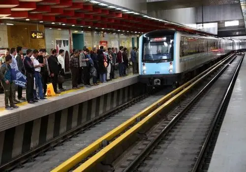 اختلال در خط ۳ مترو تهران