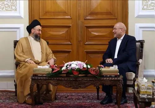 قالیباف قهرمانی تیم ملی کشتی آزاد ایران را تبریک گفت