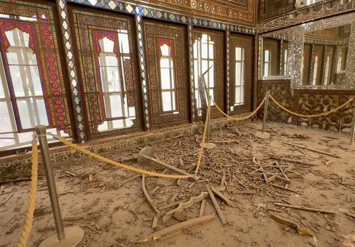 تخریب آثار تاریخی تهران درجنگ آمریکایی-صهیونی