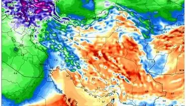 سامانه بارشی جدید در راه است+ فیلم