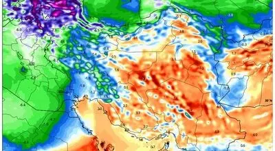 سامانه بارشی جدید در راه است+ فیلم