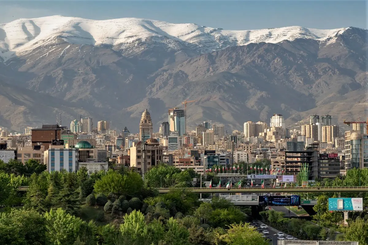 عکس ترسناکی که امروز صبح از تهران گرفته شد!