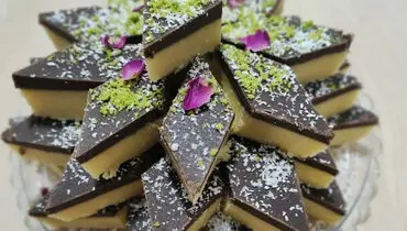 روش تهیه حلوا  لقمه‌ای با طعم کاکائو و هل+ فیلم 