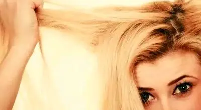 ترمیم موهای سوخته با رنگ و دکلره