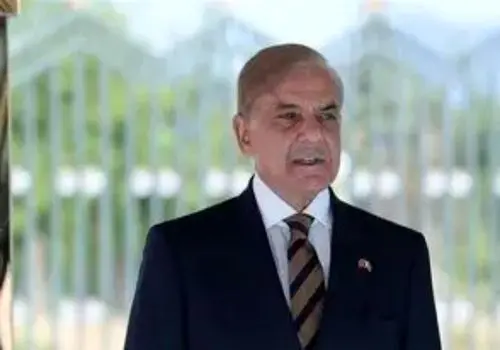 دیدار شهباز شریف با ونس 