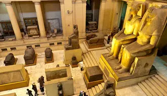 رازهای فراموش‌شده فرعون در موزه بزرگ مصر فاش شد+ فیلم