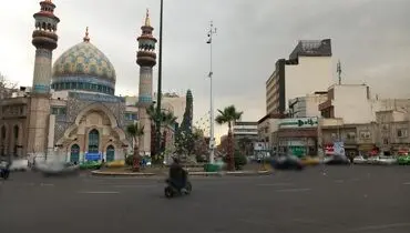 دیوارنگاره جدید میدان فلسطین با مضمون هشدار به اسرائیلی ها+ عکس

