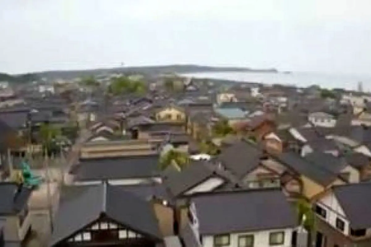 نمای هوایی ترسناک از لحظه وقوع زلزله بزرگ ژاپن+ فیلم