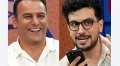 تماس قیاسی با همسر آرش برهانی وسط برنامه!/ویدیو 