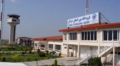 دود سیاه در آسمان گرگان؛ مسئولان فرودگاه علت را آتش‌سوزی کنترل شده اعلام کردند