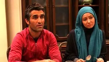 شوکی که «هدیه» پژمان به عکاسان داد: شلوار عجیب با موهای قرمز!