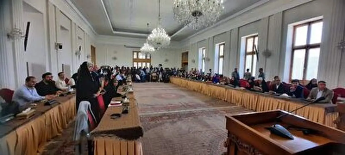 حضور گسترده خبرنگاران برای پوشش نشست خبری وزیران خارجه ایران و عربستان+ فیلم