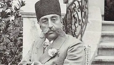 عکس منحصر به فرد از تاجگذاری مظفرالدین‌شاه