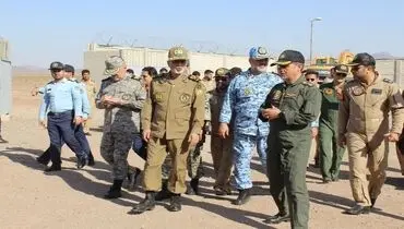 بازدید امیر سرلشکر موسوی از پایگاه هوایی آموزش خلبانی شهید اکبری