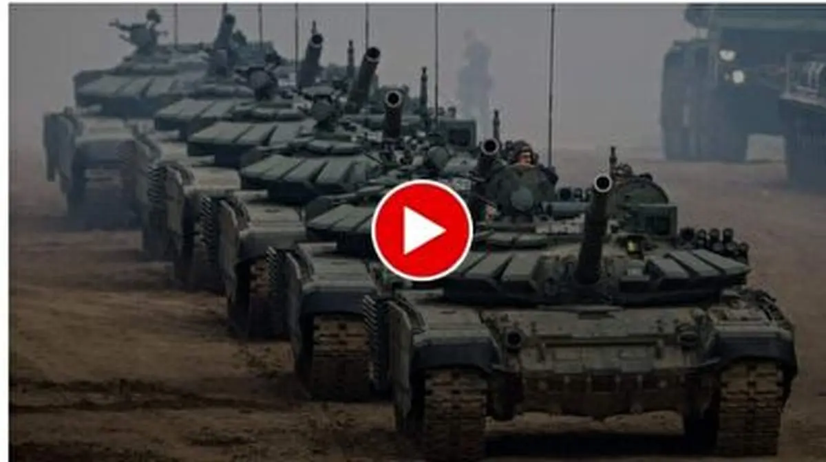 استفاده باورنکردنی ارتش روسیه از یک تانک پیشرفته به عنوان عامل انتحاری!+ فیلم