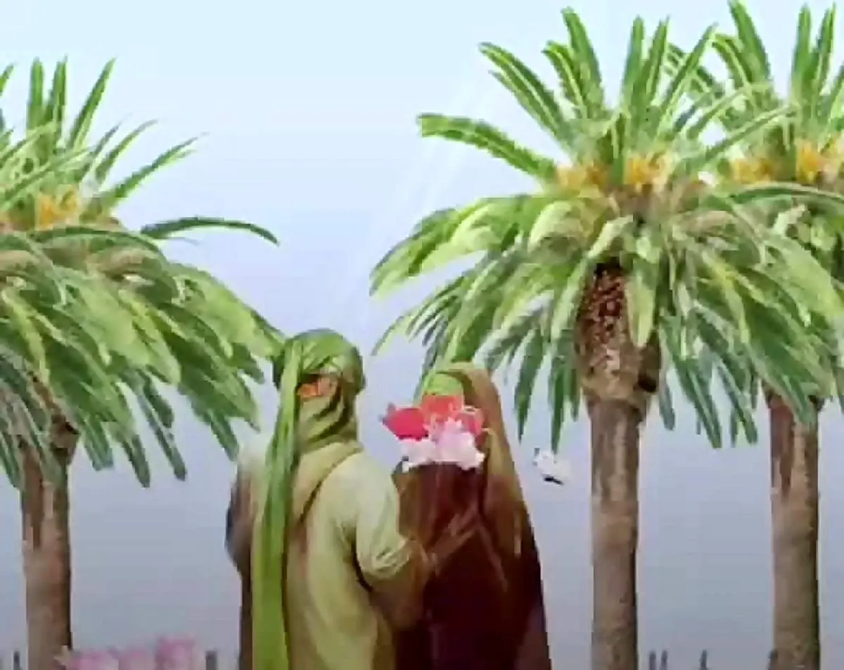 شوخی های عاشقانه حضرت علی (ع) و حضرت زهرا (س)+ فیلم