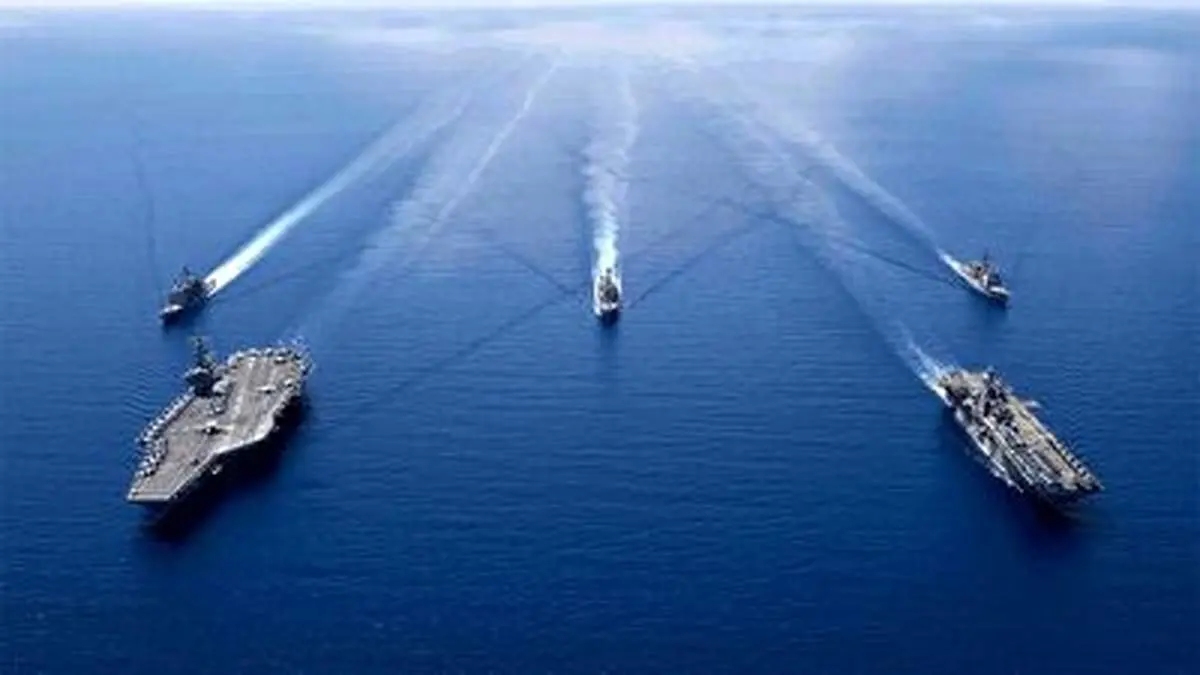 نمایش قدرت چین در دریای چین جنوبی+ فیلم