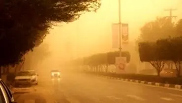 هشدار خیزش گرد و غبار در استان تهران