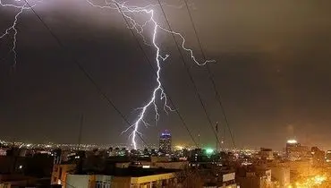 احتمال رگبار و رعد و برق در تهران