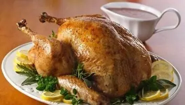 طرز تهیه مرغ شکم‌پر شمالی در فر و بدون فر